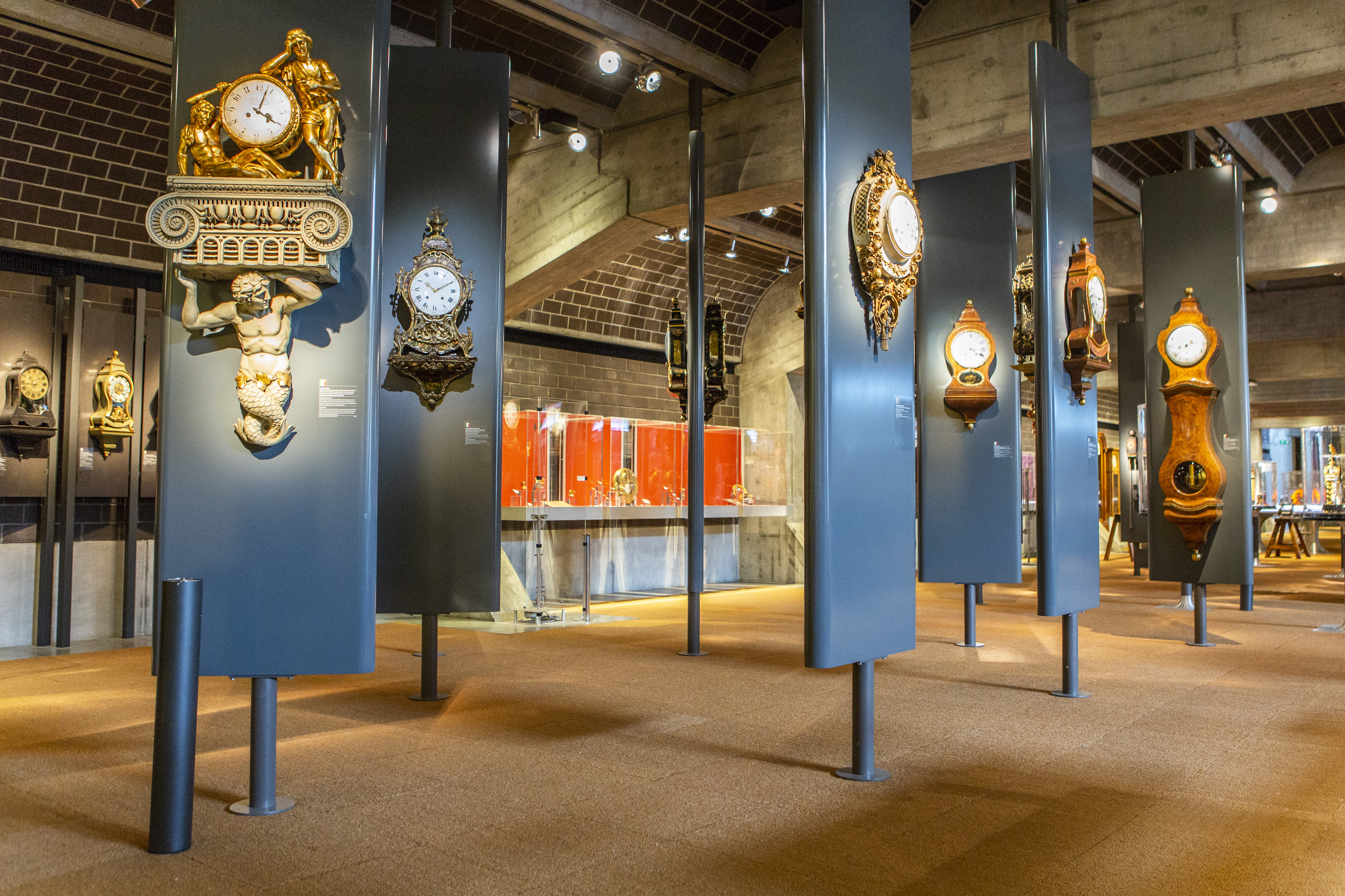 Ouverture d'un nouvel espace au sein de l'exposition permanente du Musée international d'horlogerie, en juin 2018.
