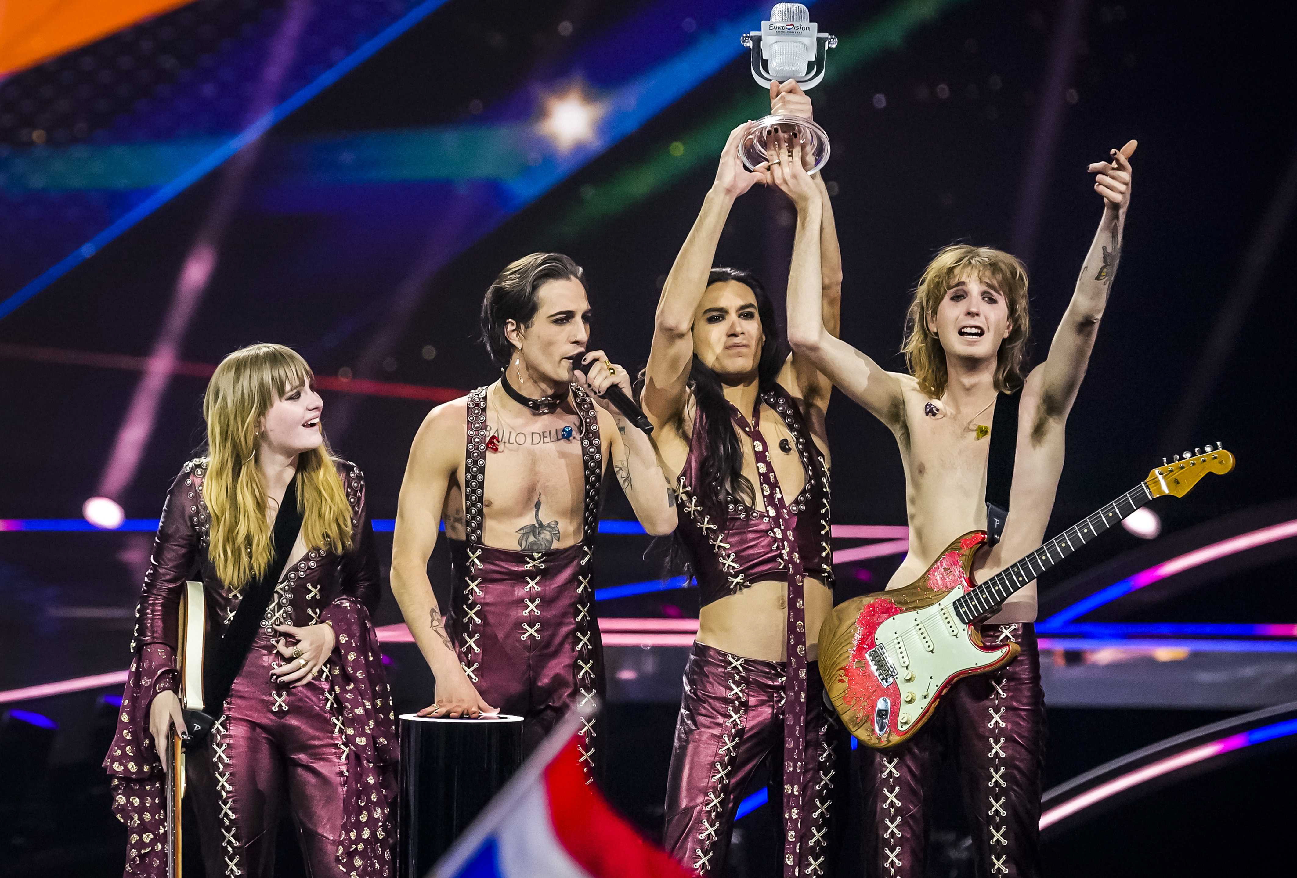 L Italie Gagne L Eurovision Le Temps