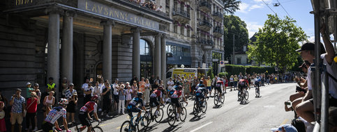 Tour de France: pour la 8e étape, Lausanne au 7e ciel