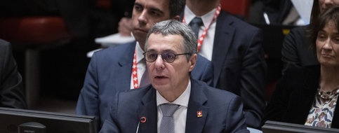 La portée de la déclaration d’Ignazio Cassis devant le Conseil de sécurité