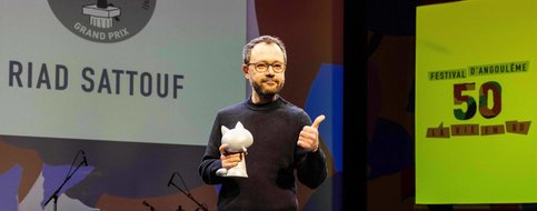 Riad Sattouf est récompensé par le Grand Prix du Festival d’Angoulême