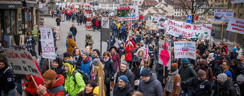 A Lausanne, les syndiqués de la fonction publique ne baissent pas les armes