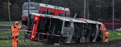 En Suisse, des trains ont déjà déraillé à cause du vent