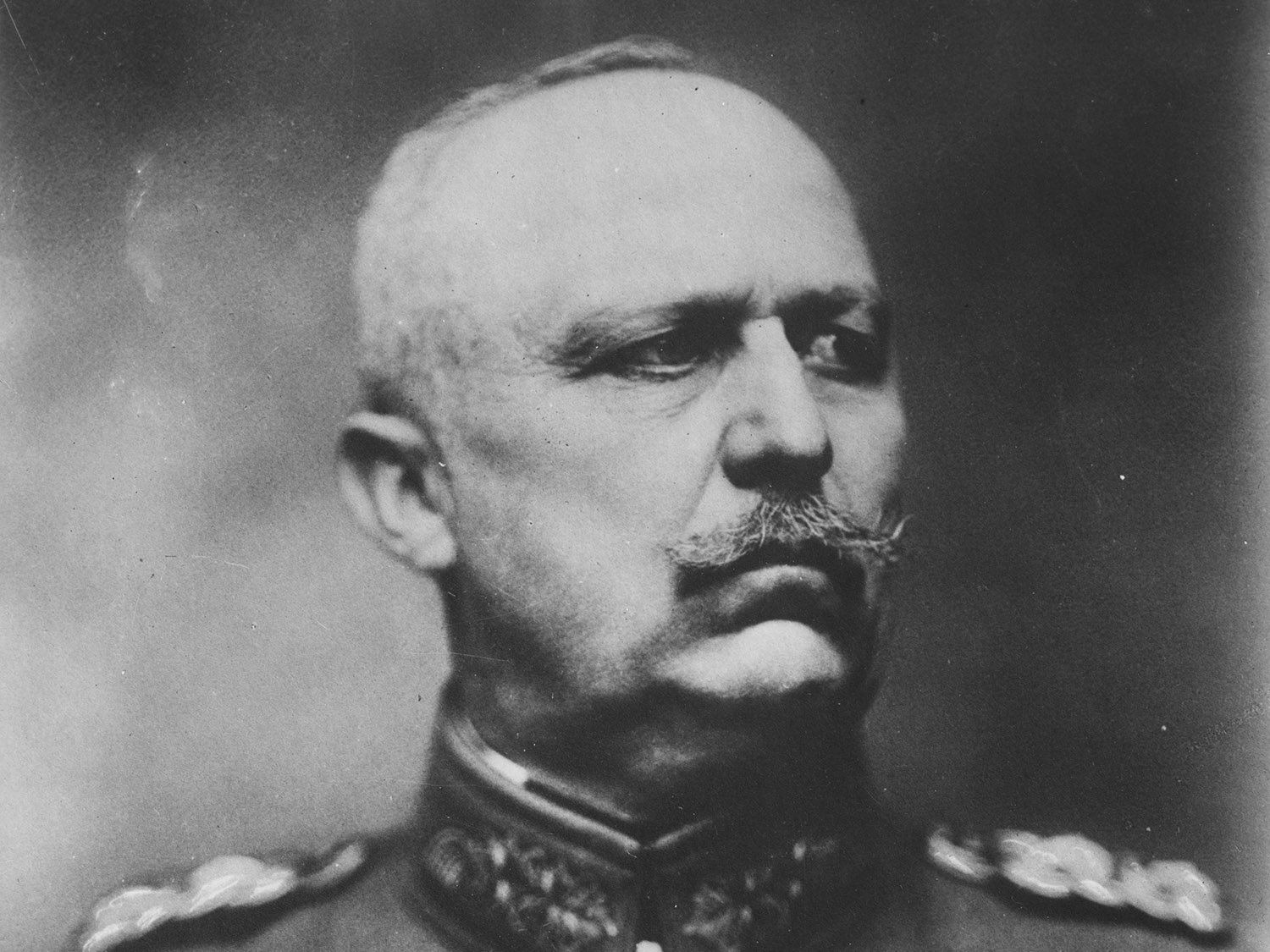 Le général Erich Ludendorff. (Alexander Binder / George Grantham Bain Collection) Le général Erich Ludendorff.