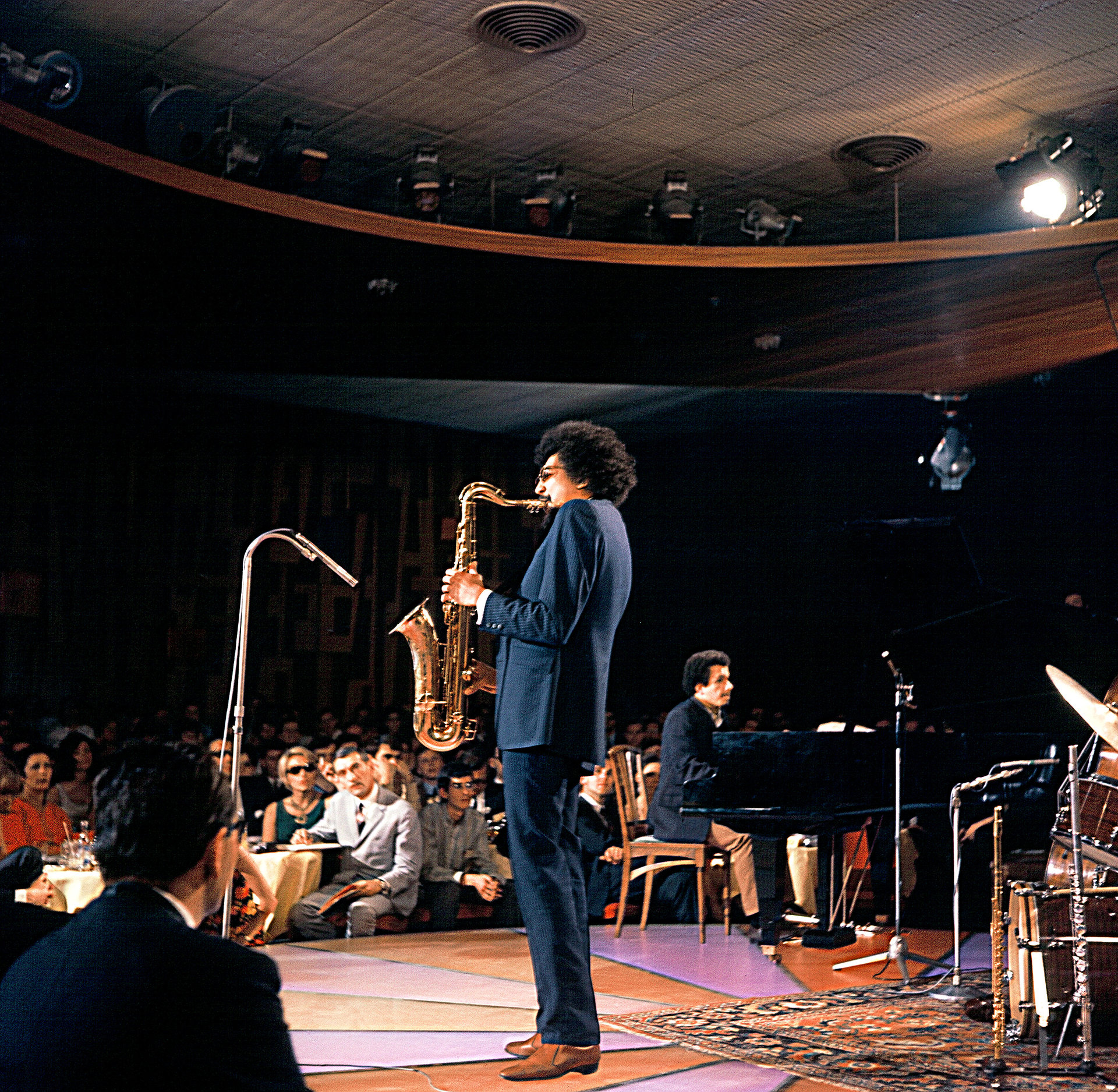 Le Charles Lloyd Quartet, avec Keith Jarrett au piano, au Montreux Jazz Festival de 1967.