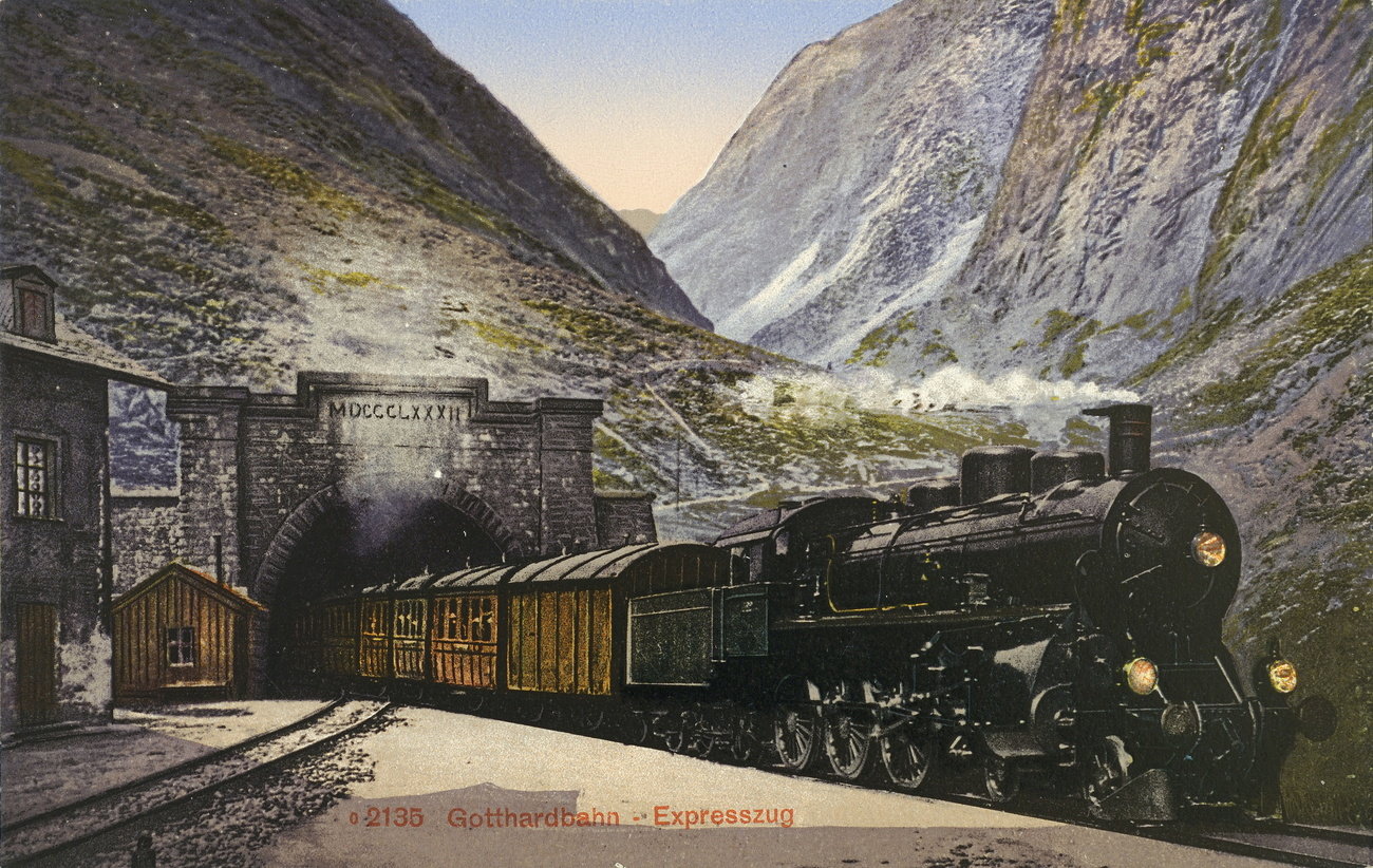 C'est le SKA qui permettra le financement des chemins de fer en Suisse, comme la ligne du Gothard
