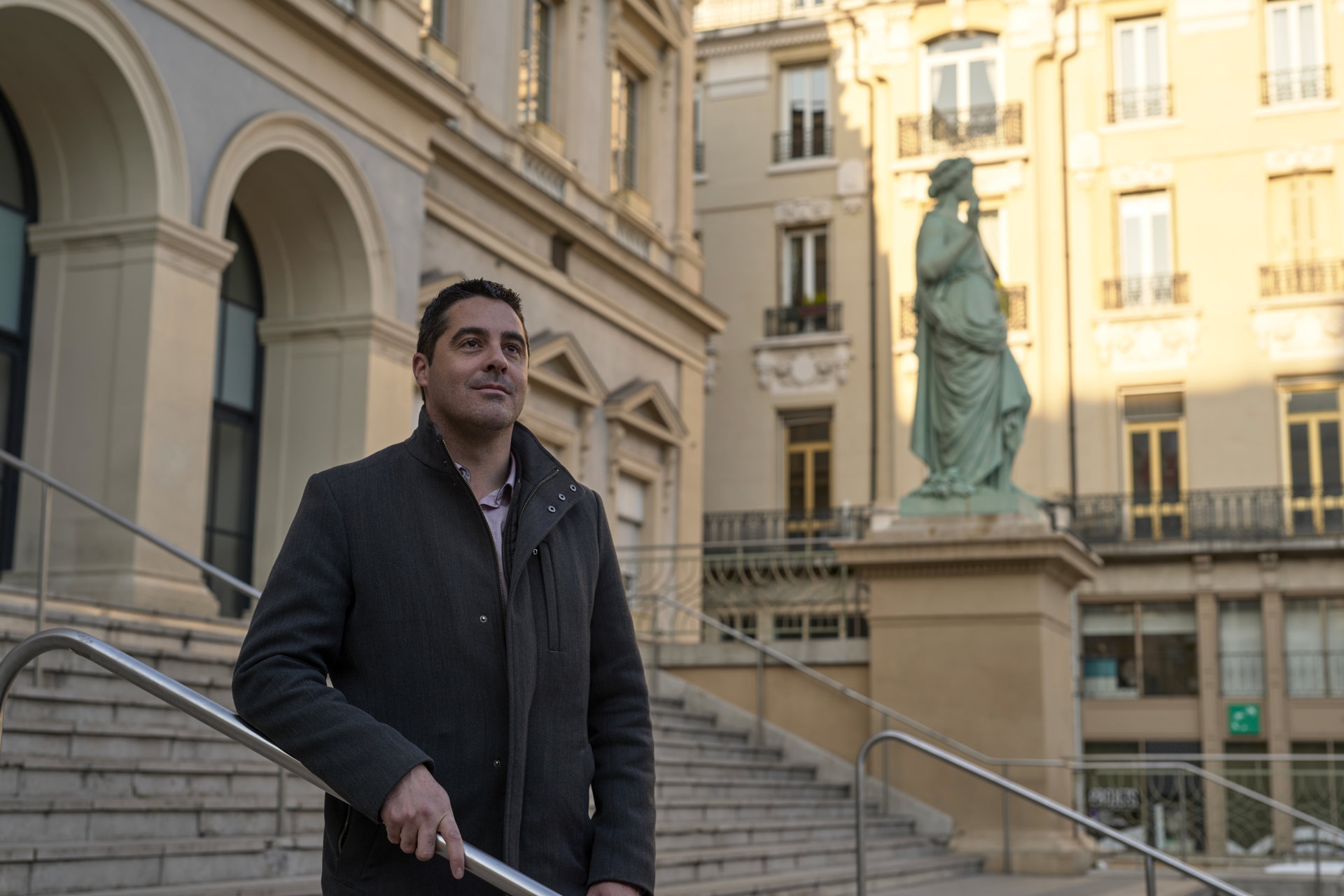 Le socialiste Pierrick Courbon, opposant au maire de Saint-Etienne : «Les classes moyennes sont parties. A la place, sont arrivés ceux qui sont le plus dans la galère. Le centre-ville a subi une importante paupérisation.»