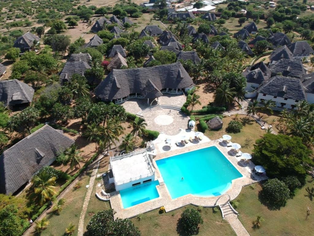 Le village de vacances Karibuni, au Kenya, vendu par une des sociétés de Massimo
