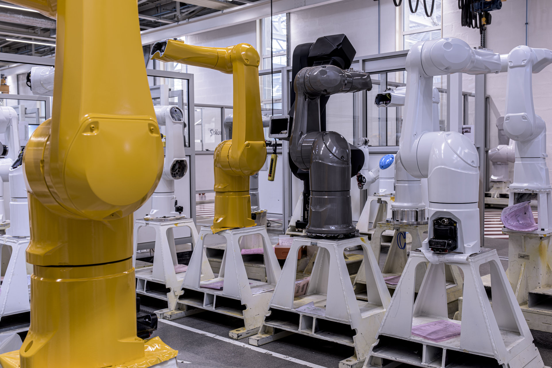 L'usine de fabrication des robots Stäubli à Faverges, en France.