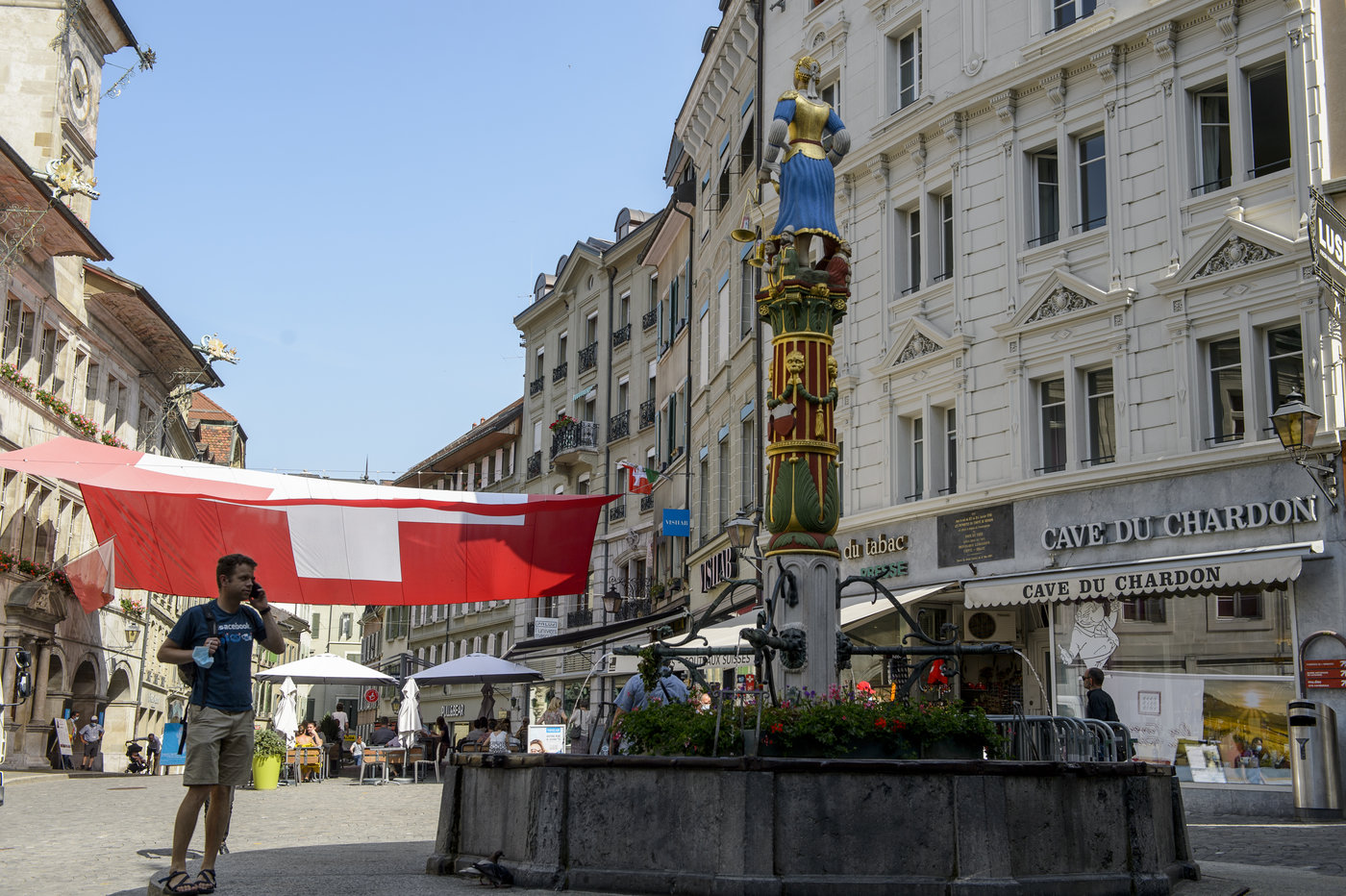 A Lausanne, la fontaine de la Justice attise les passions Le Temps