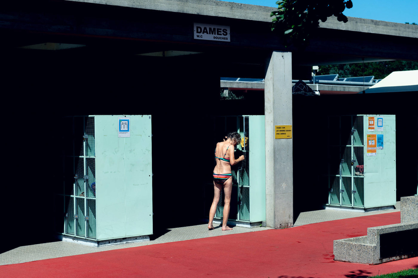 En images – Regard de photographe sur la piscine municipale