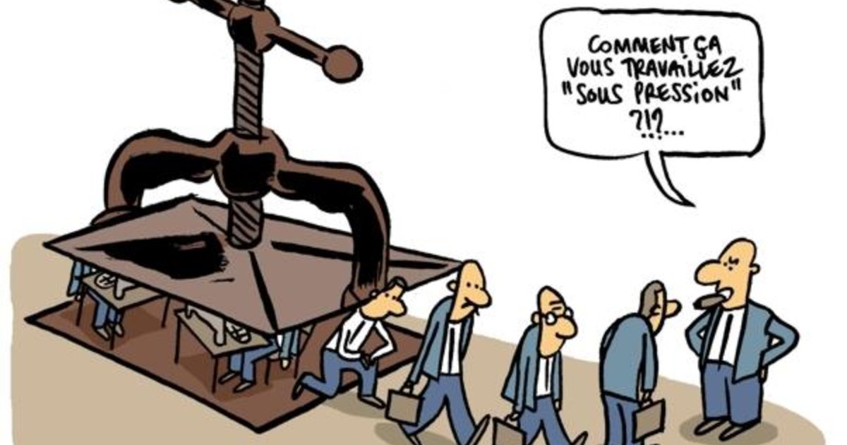 «La Pression Dans Les Entreprises Ne Va Pas Diminuer. A Chacun De S’en ...