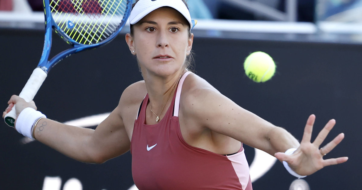 Victory dance for Belinda Bencic in Charleston