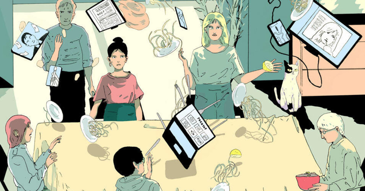 Un r&eacute;cit-fiction: pirat&eacute;e de toutes parts, une famille de Nyon vit un enfer