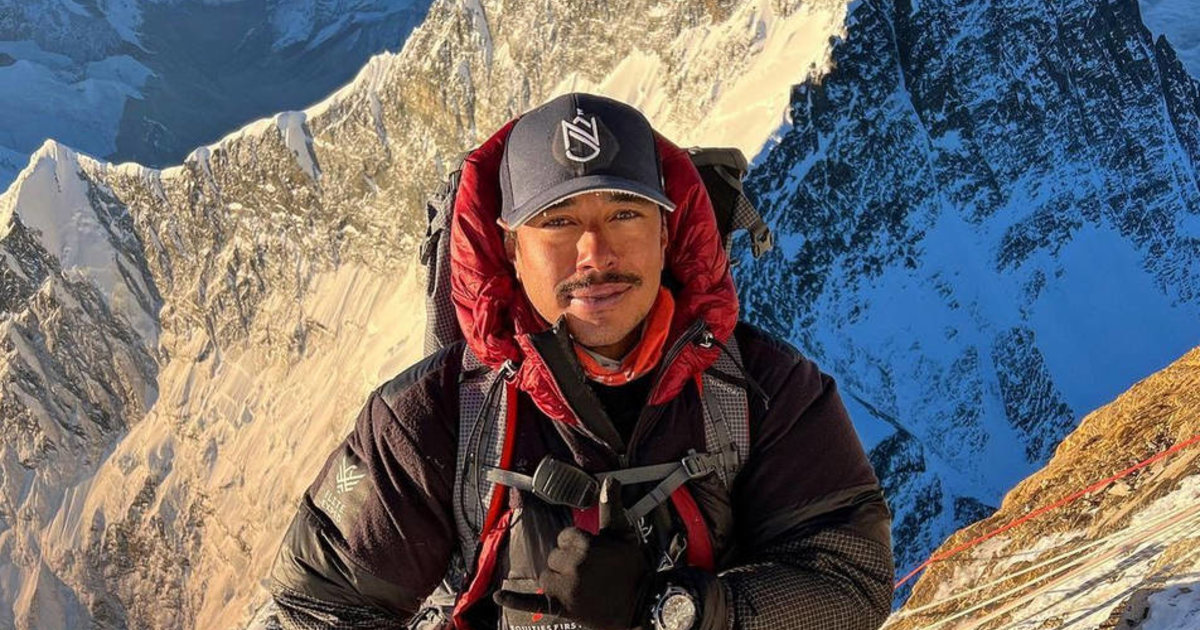 Nims Dai takes the highest crossing in the world Archyde