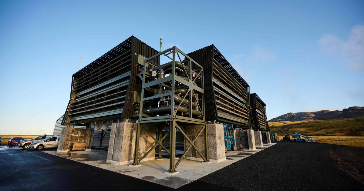 Climeworks va construire une deuxième usine de captage de CO2 en Islande