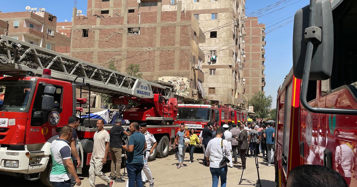 Un incendie dans une église au Caire fait 41 victimes