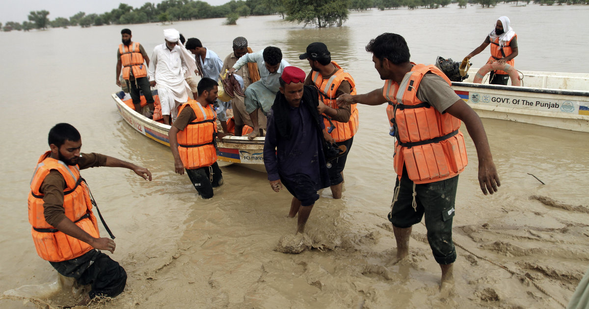 Plus de 1000 personnes ont péri dans les pluies de mousson au Pakistan