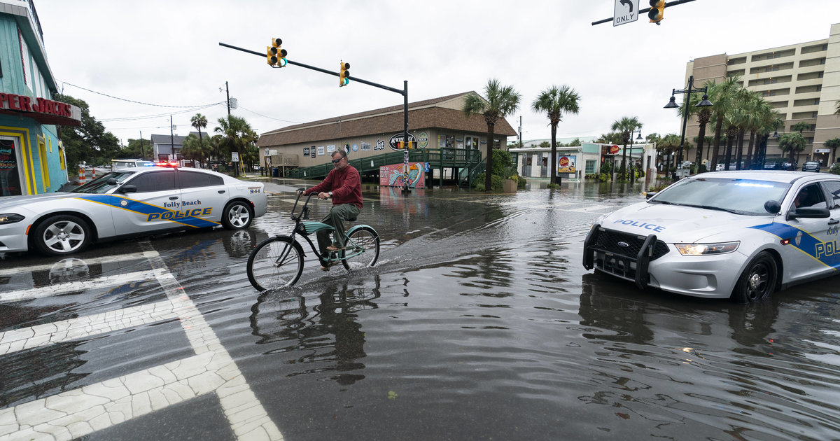 L’ouragan Ian frappe la Caroline du Sud après un passage destructeur en Floride