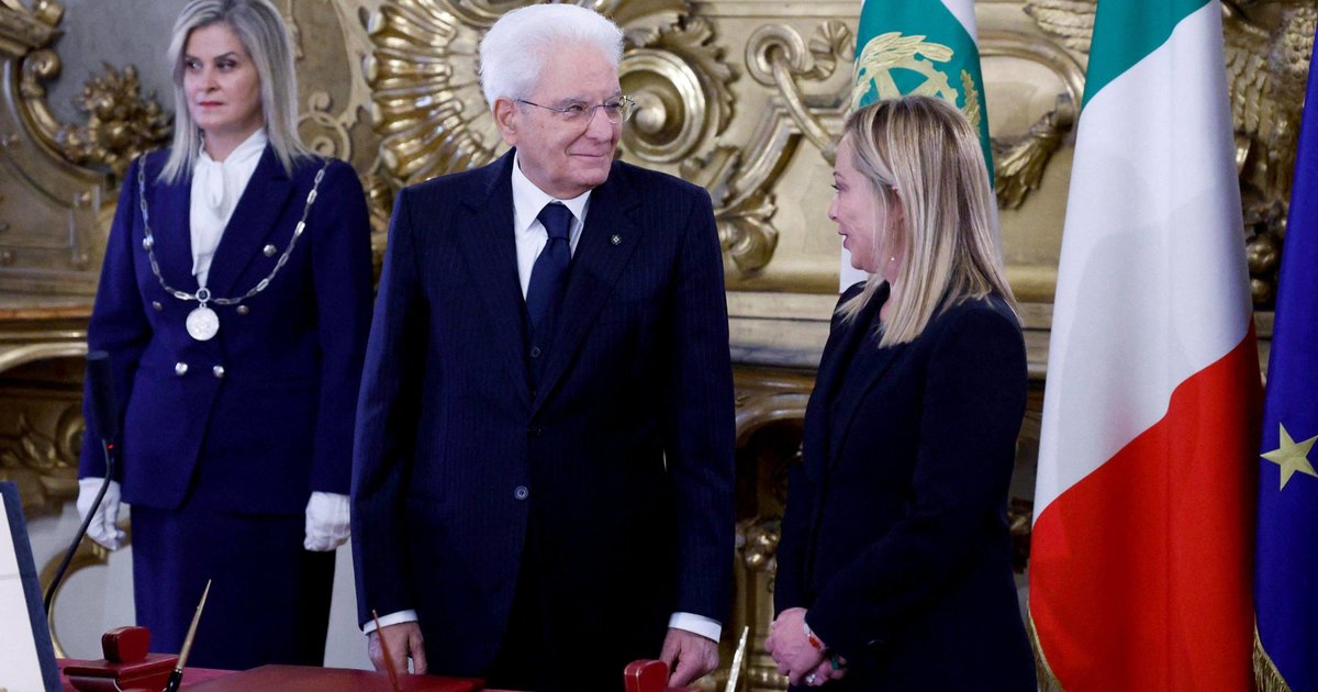 Giorgia Meloni e il suo governo hanno prestato giuramento alla presenza del presidente italiano