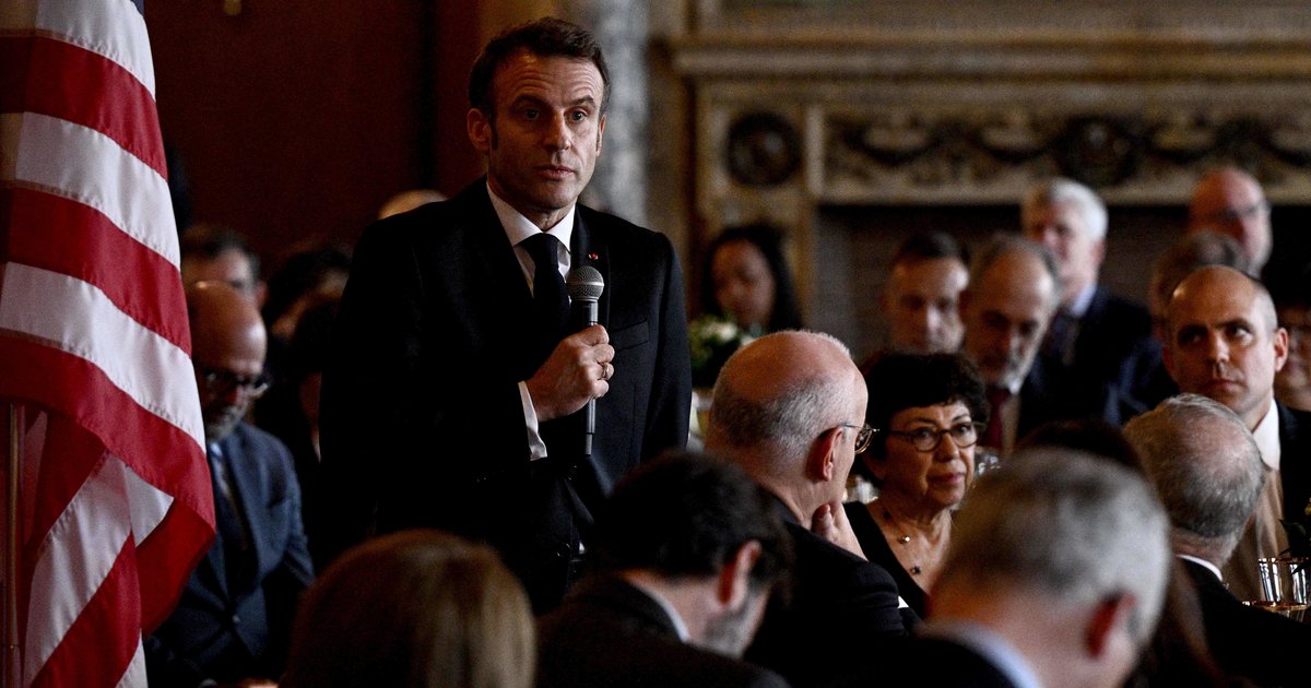 Emmanuel Macron déplore à Washington les mesures économiques «super agressives» de Joe Biden