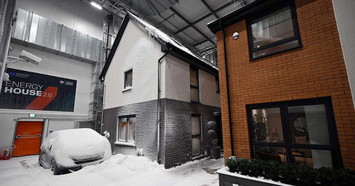 Blizzard ou canicule, un laboratoire met des maisons sous cloche pour tester les excès du climat