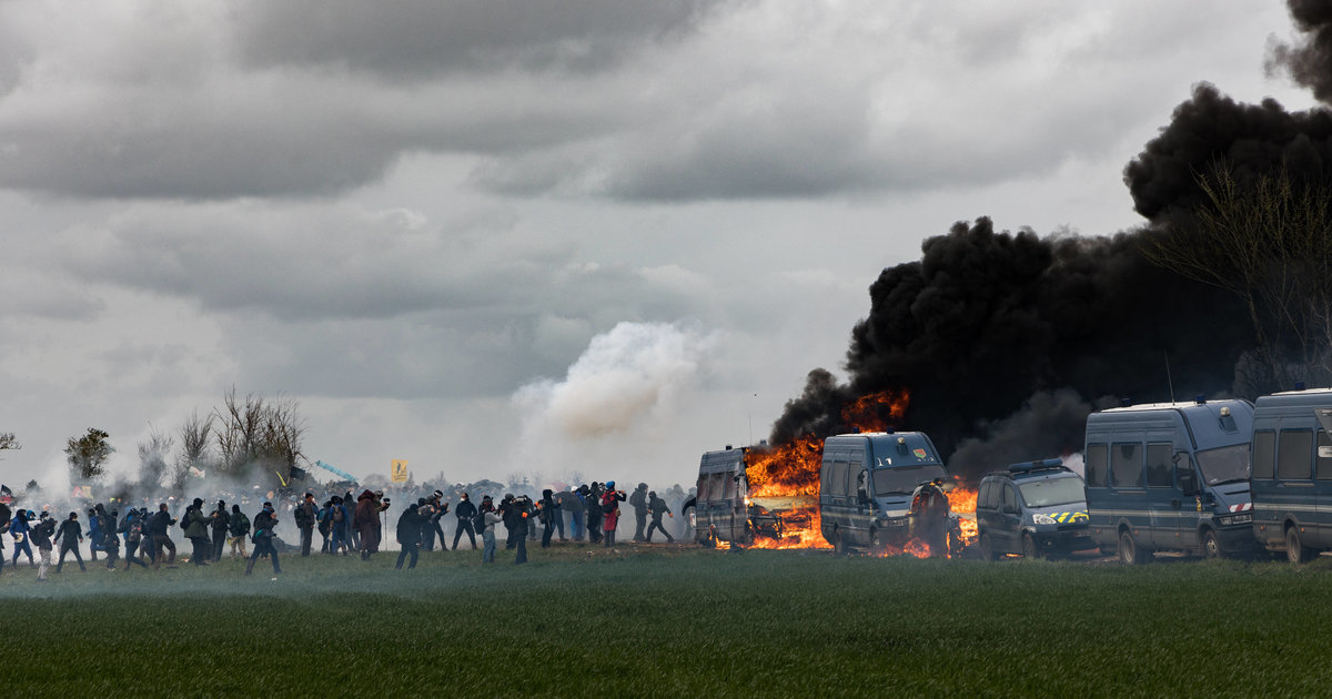 Le pronostic vital d’un manifestant opposé au projet de «bassines», en France, est engagé