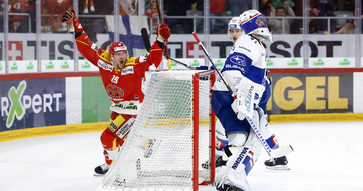 Hockey sur glace: entames victorieuses pour Bienne et La Chaux-de-Fonds