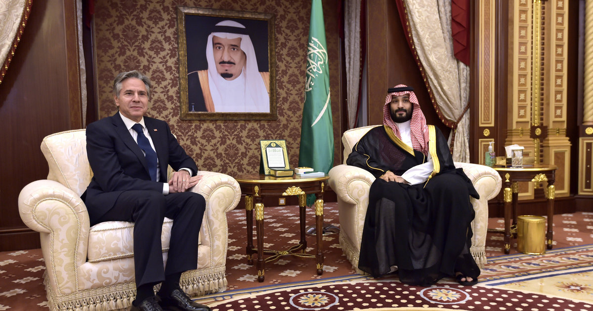 Antony Blinken Meets Mohammed bin Salman in Saudi Arabia to Discuss Human Rights and Regional Stability